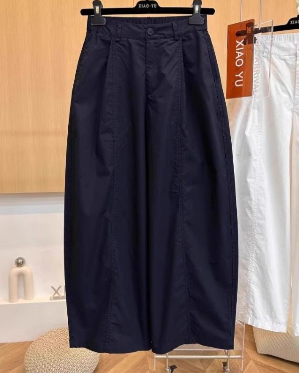 High waist banana pants pants fat wide leg pants for women