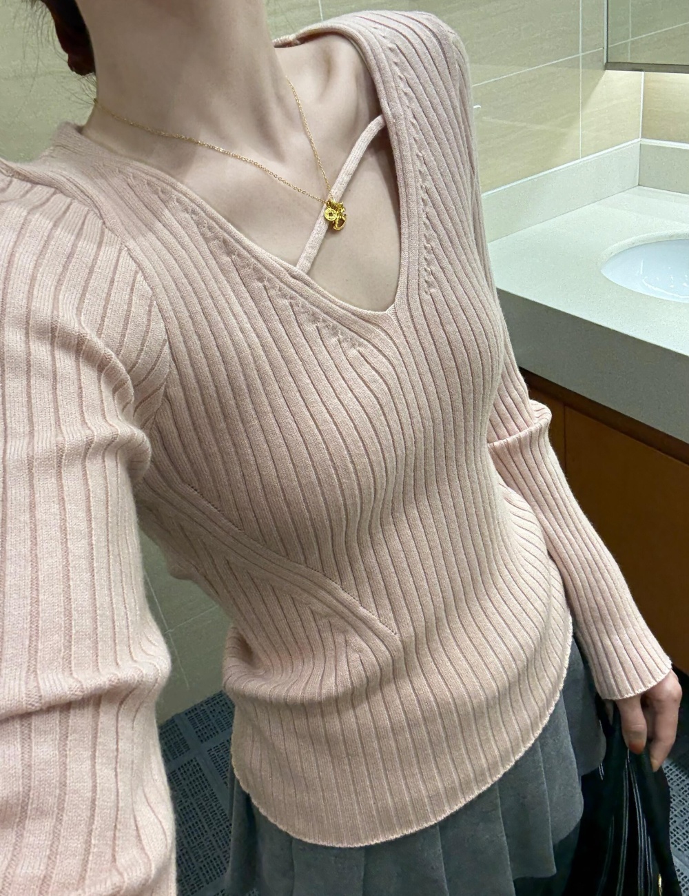 All-match winter bottoming shirt enticement tops for women