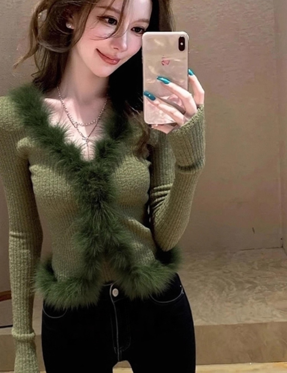 Autumn and winter bottoming shirt tops for women