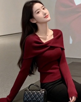 Long sleeve Korean style sweater