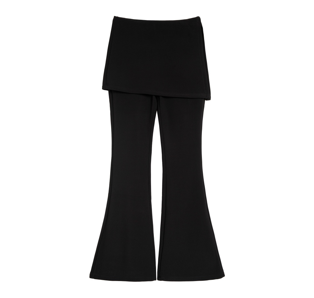 Slim speaker autumn and winter high waist pants