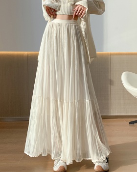 College style long skirt lady skirt for women