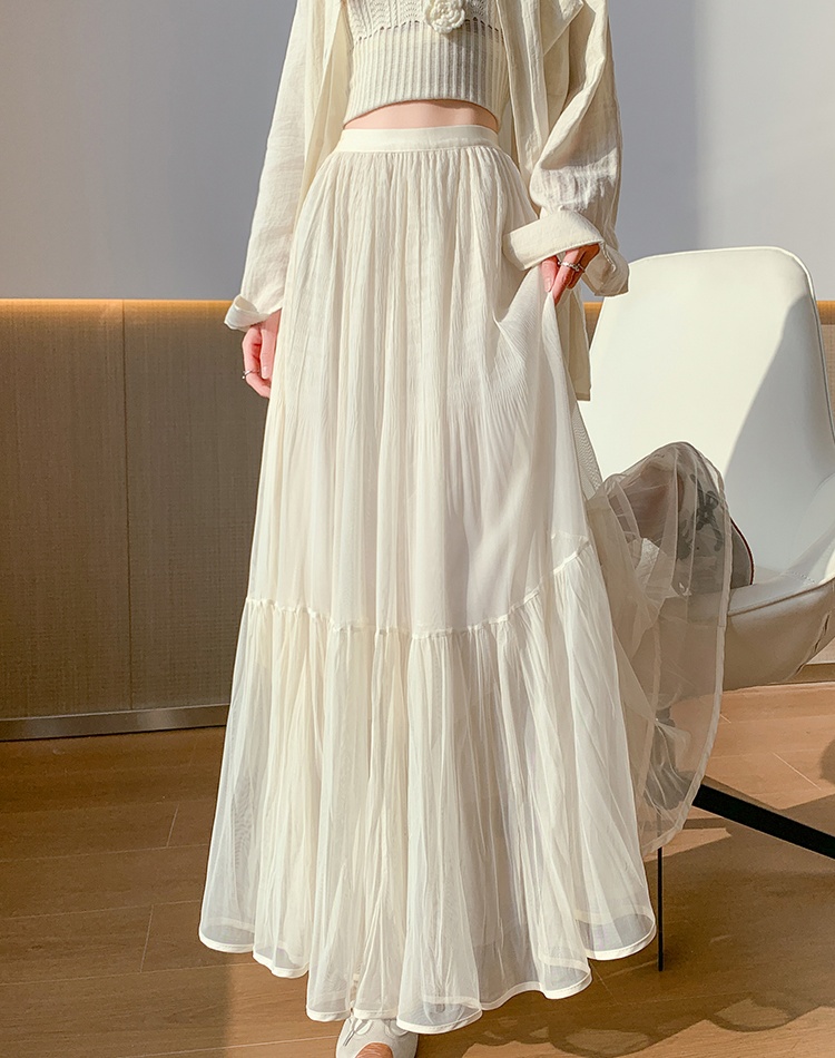 College style long skirt lady skirt for women