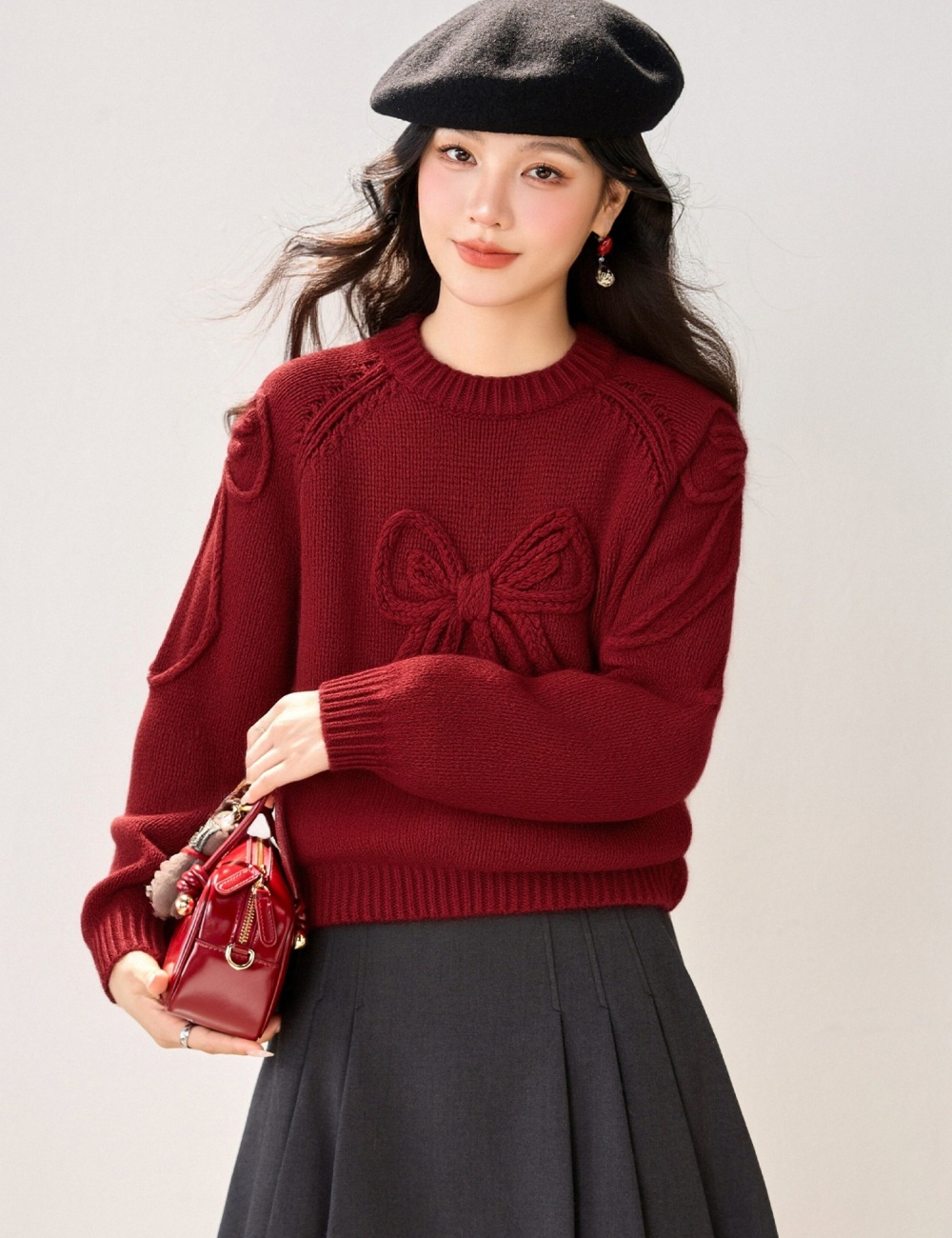 Pullover spring tops inside the ride winter sweater for women