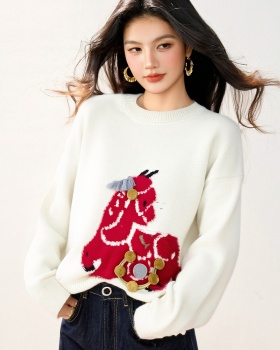 Pony spring tops show young cartoon sweater