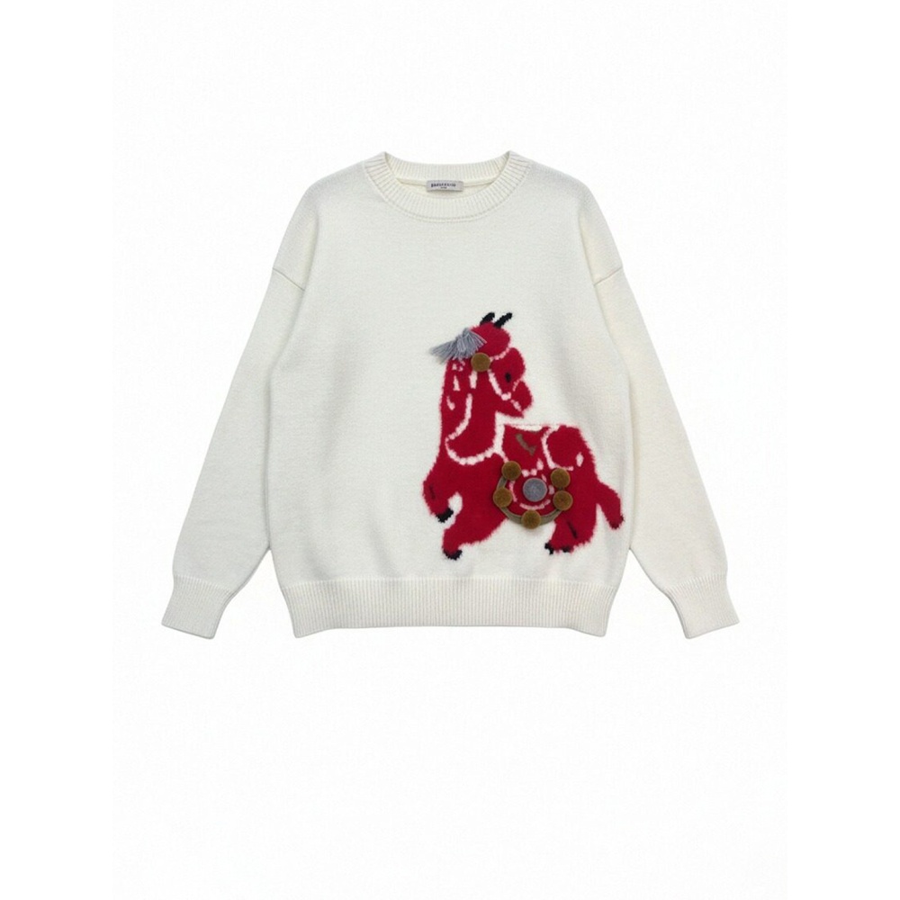 Pony spring tops show young cartoon sweater