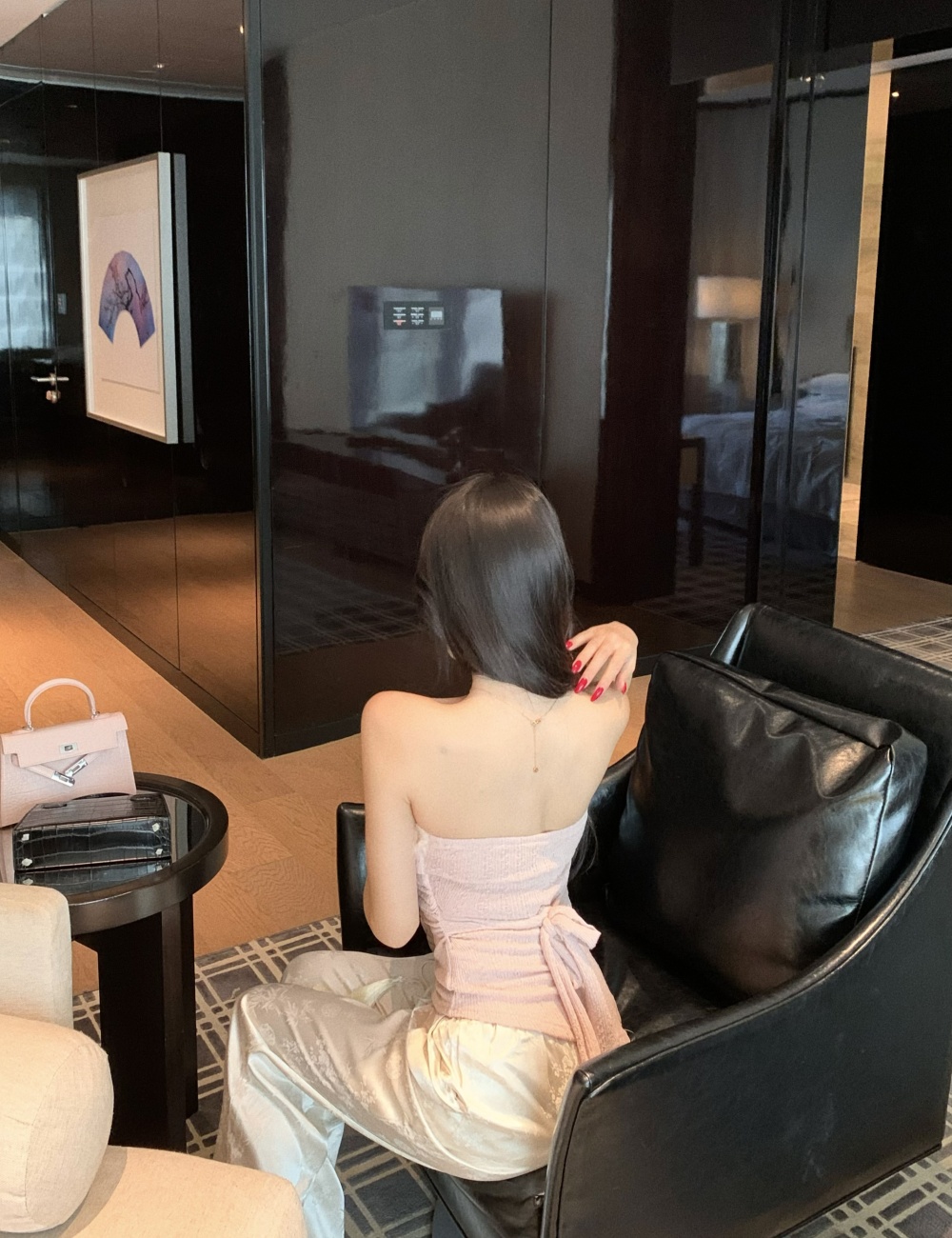 Tender bandage stitching enticement lace tops