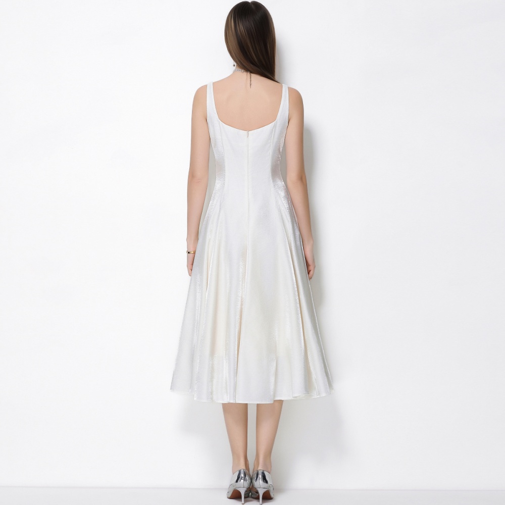 Satin sling Sexy underwear slim big skirt dress