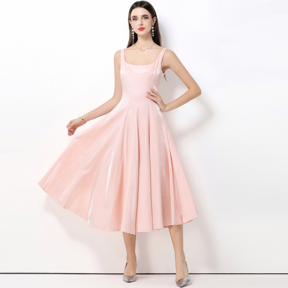 Satin big skirt Sexy underwear France style dress