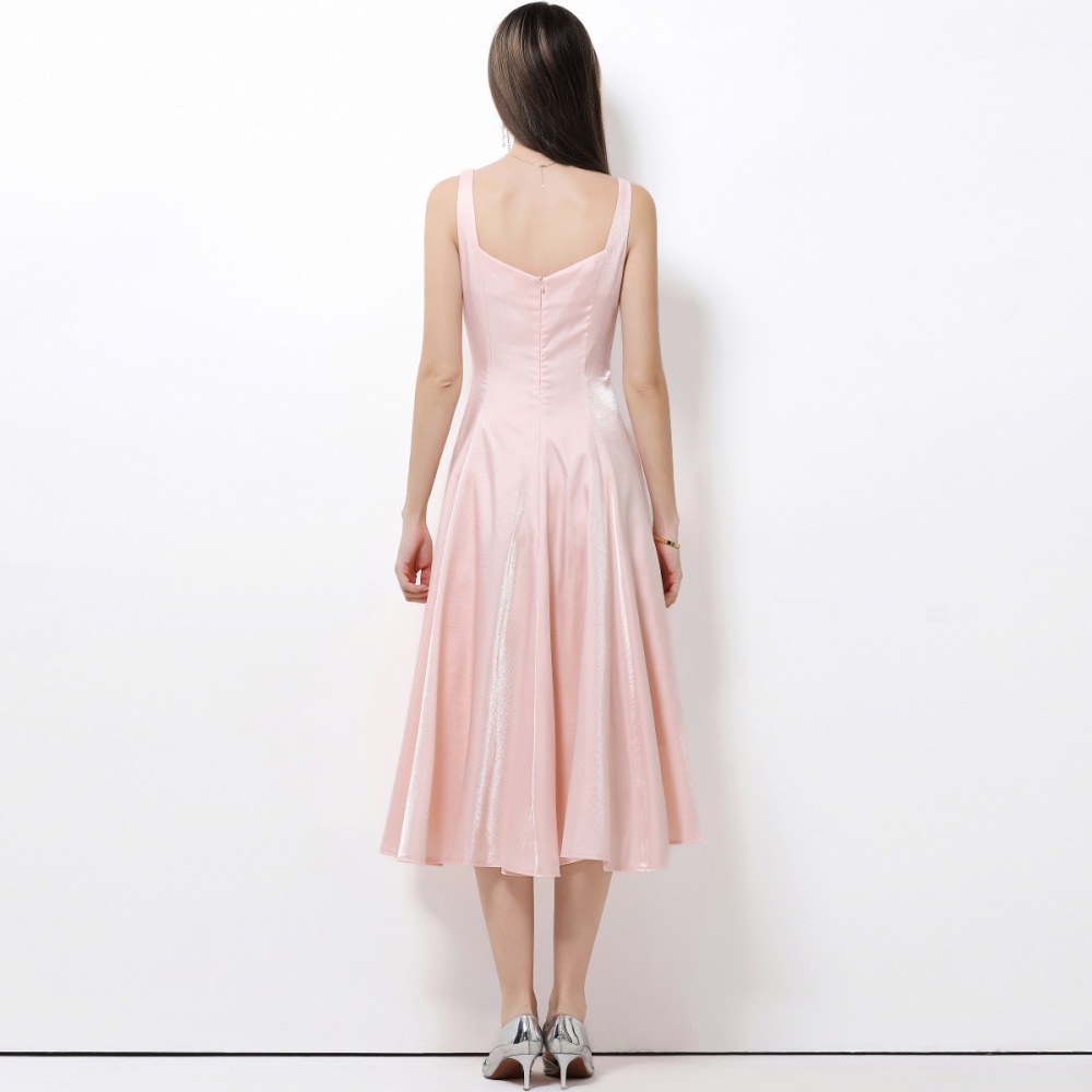 Satin big skirt Sexy underwear France style dress