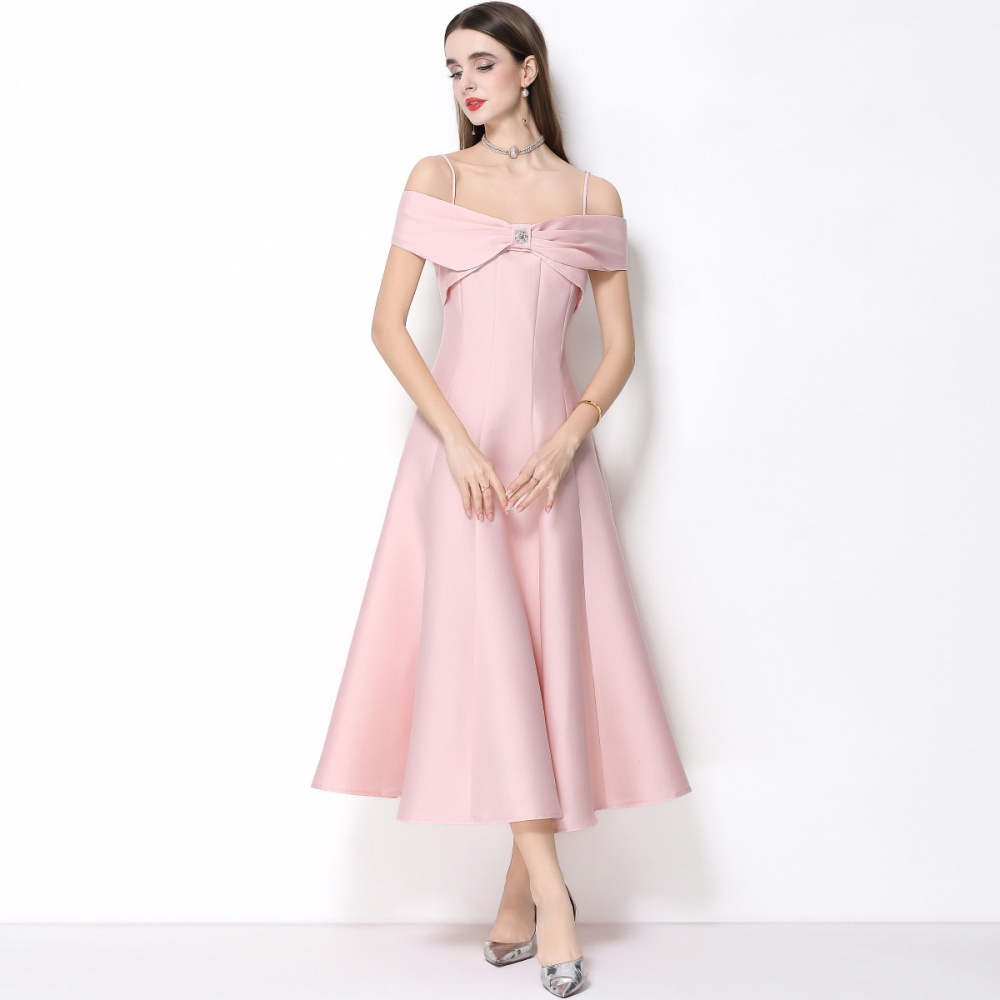 Sling dress France style long dress for women