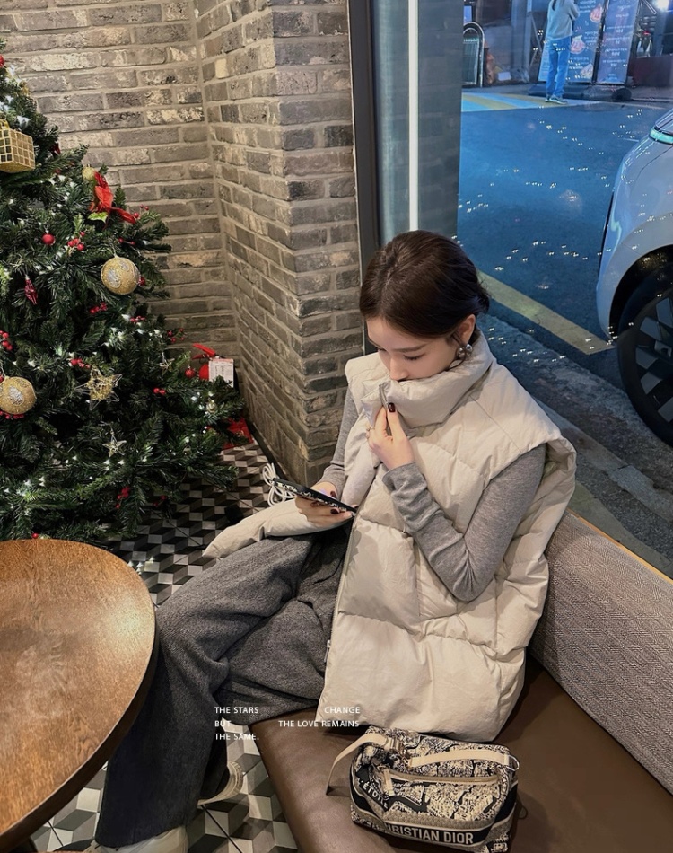 Cotton Korean style cotton coat combed coat