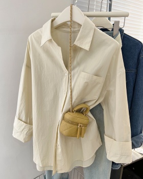 Pure cotton tender cardigan quality shirt for women