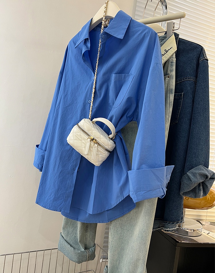 Pure cotton tender cardigan quality shirt for women