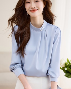 Bottoming shirt France style small shirt for women