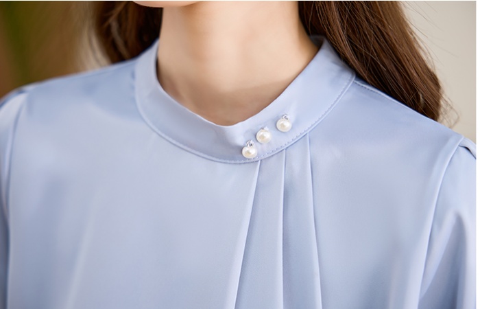 Bottoming shirt France style small shirt for women