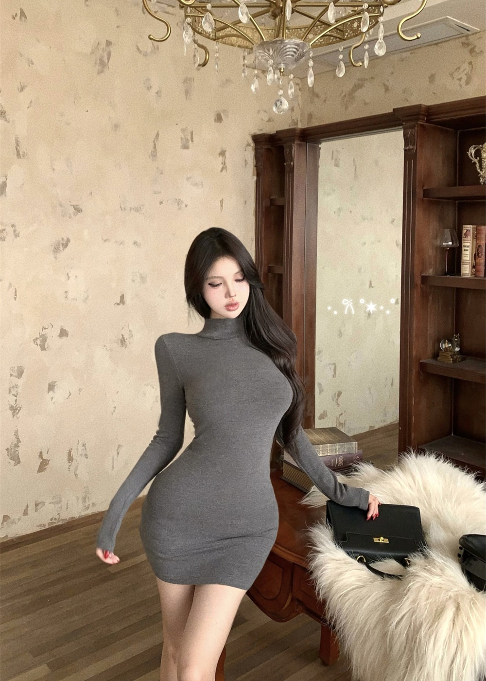 Spicegirl package hip bottoming dress for women