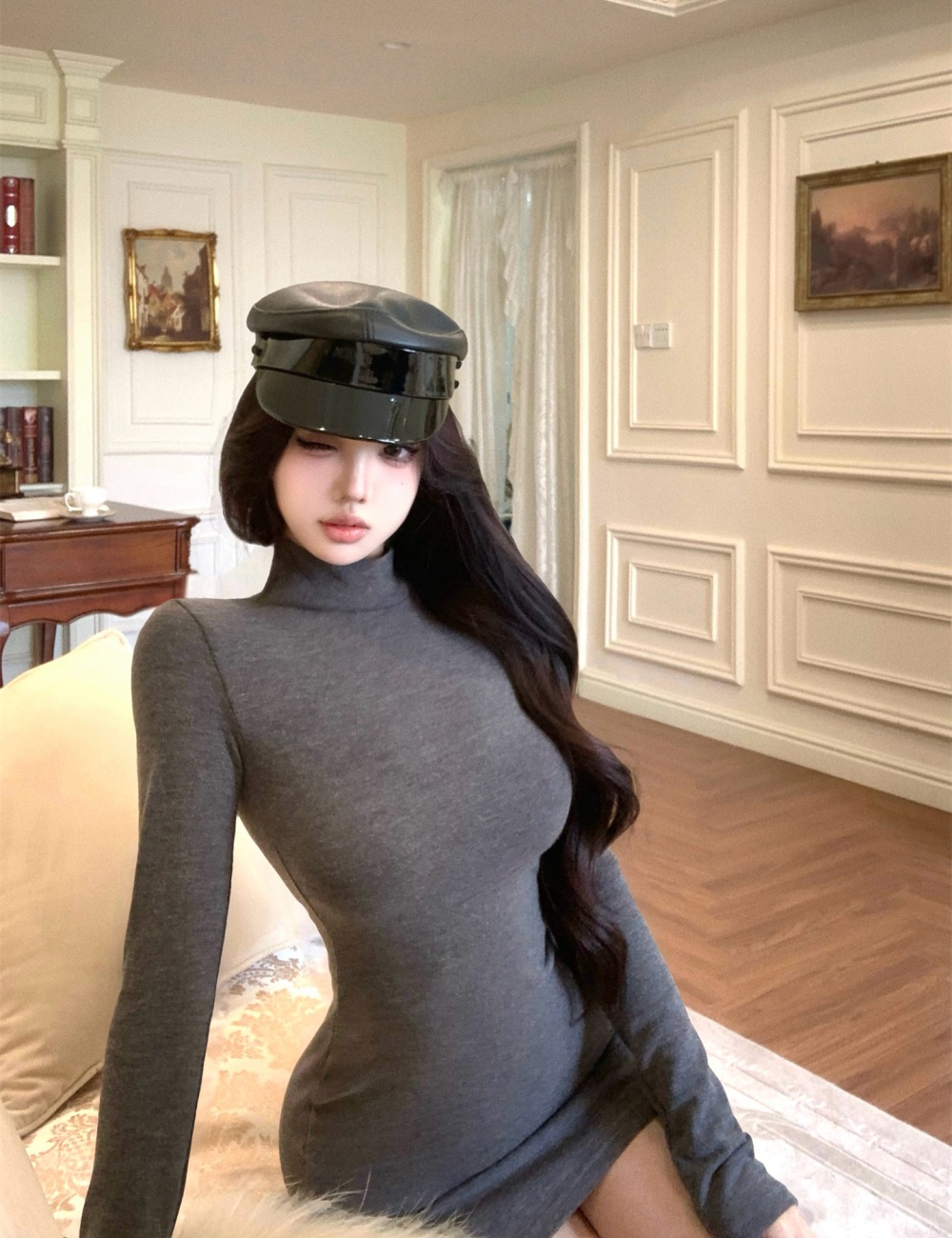 Spicegirl package hip bottoming dress for women