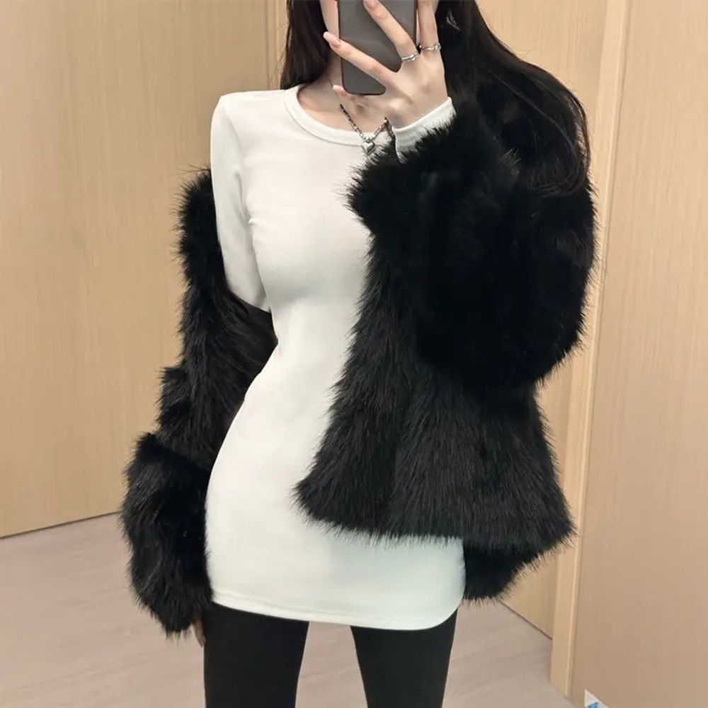 Long tops long sleeve T-shirt for women