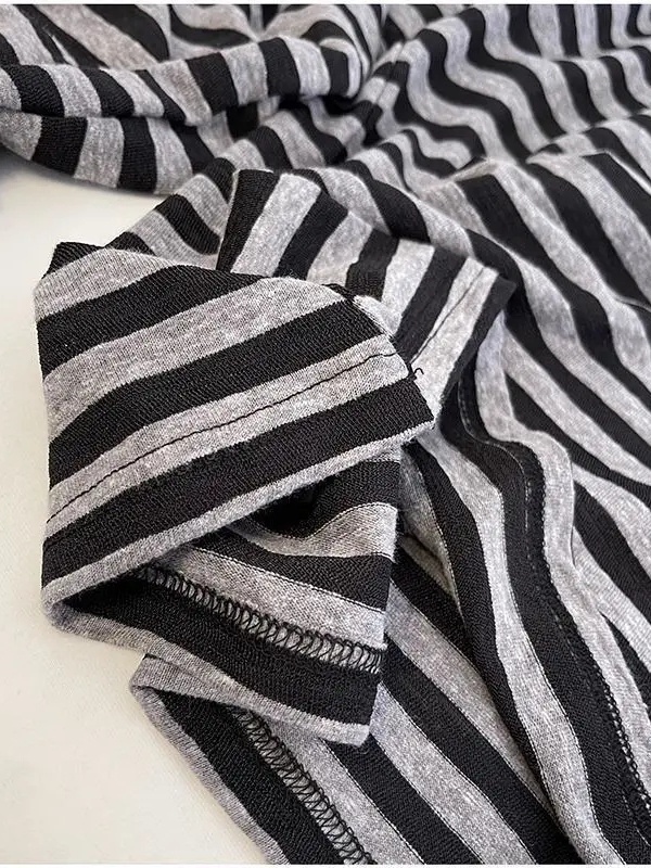 Long sleeve spring T-shirt lazy loose tops