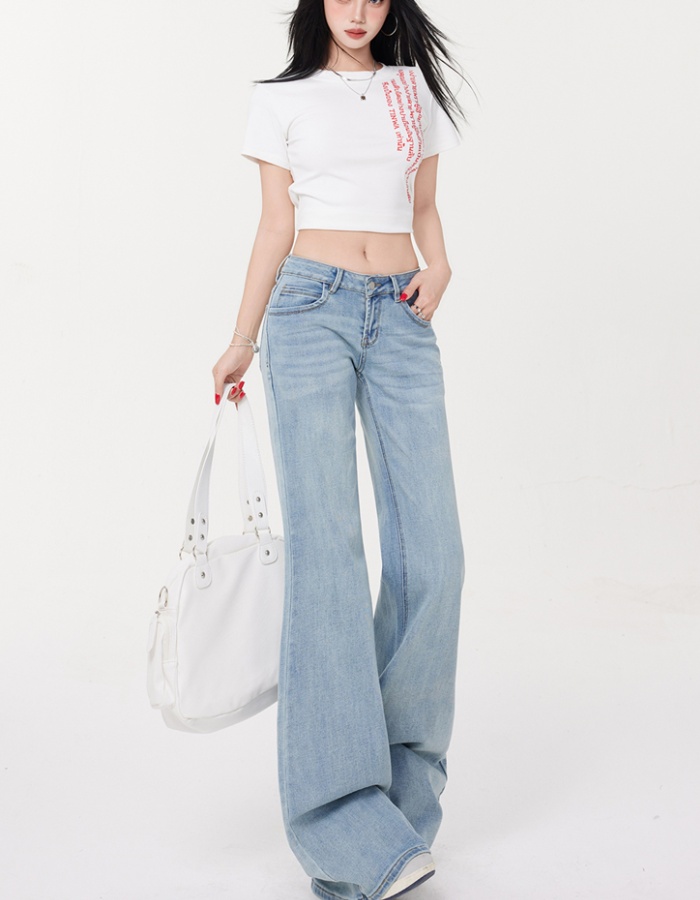 Drape spicegirl pants spring and summer flare pants