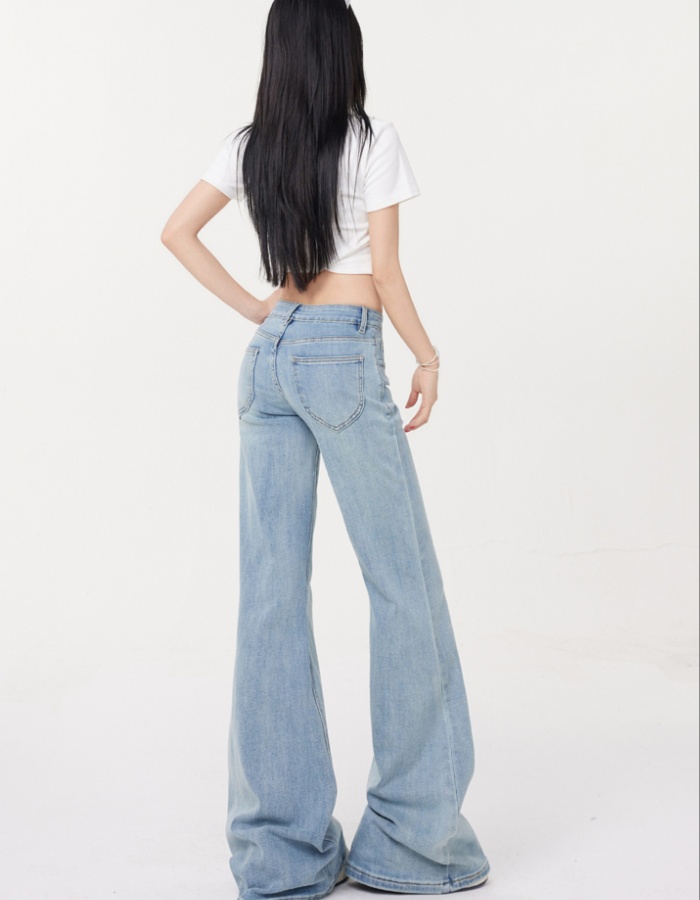 Drape spicegirl pants spring and summer flare pants