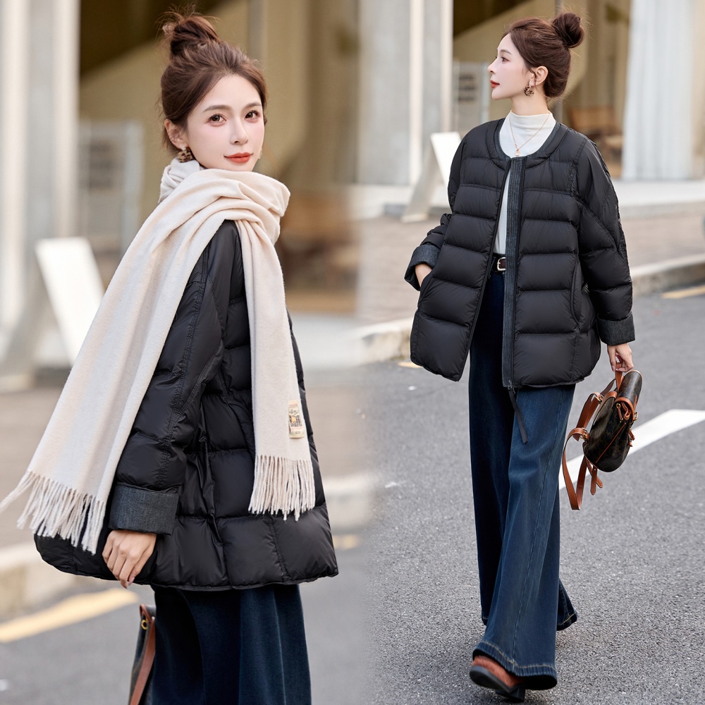 Thermal down coat duck down bread clothing for women
