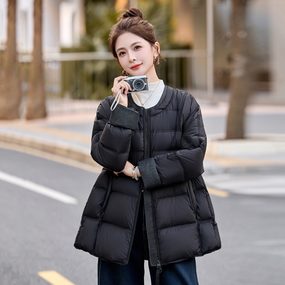 Thermal down coat duck down bread clothing for women