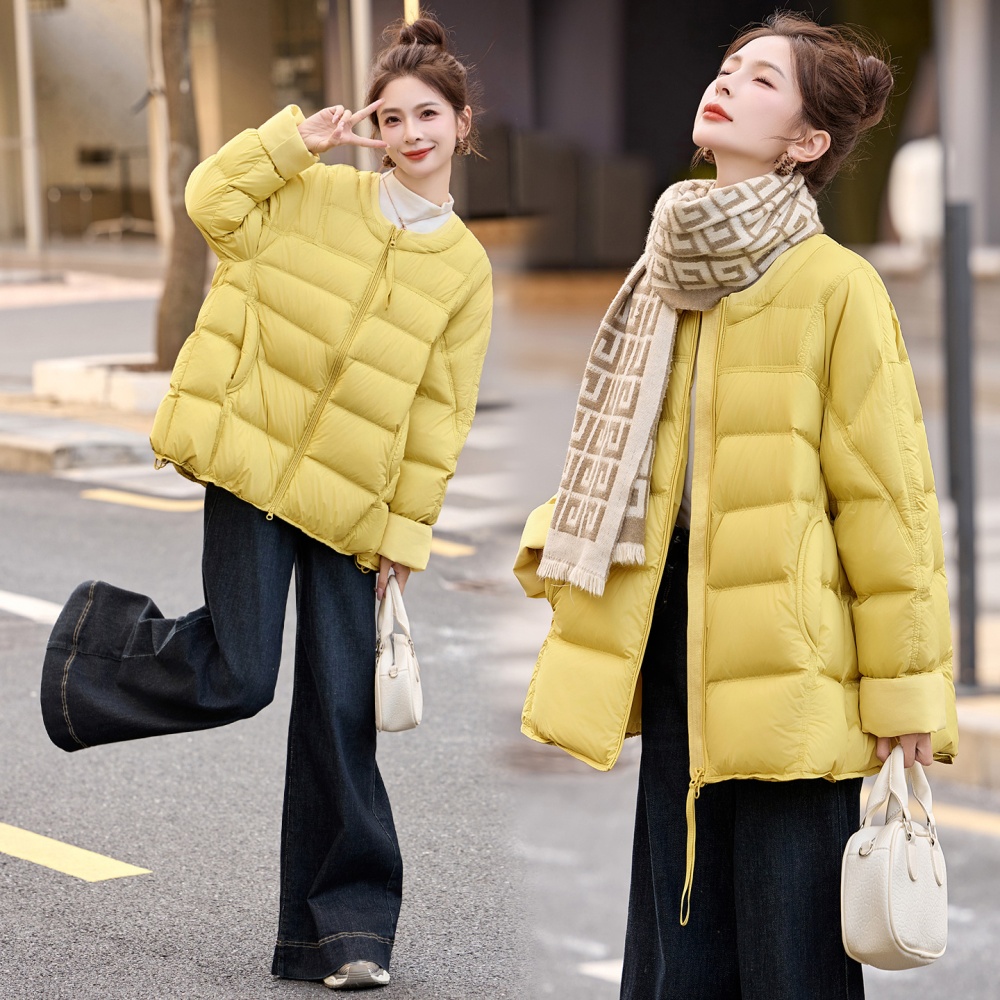 Thermal down coat duck down bread clothing for women