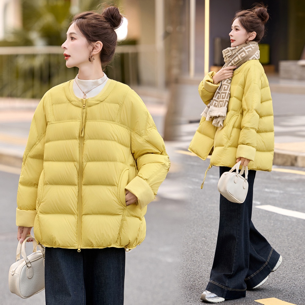 Thermal down coat duck down bread clothing for women
