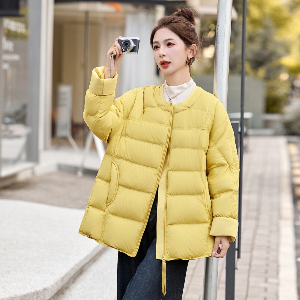 Thermal down coat duck down bread clothing for women