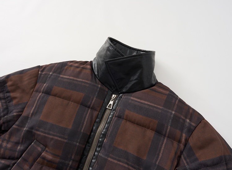 Cstand collar bread clothing coat for women