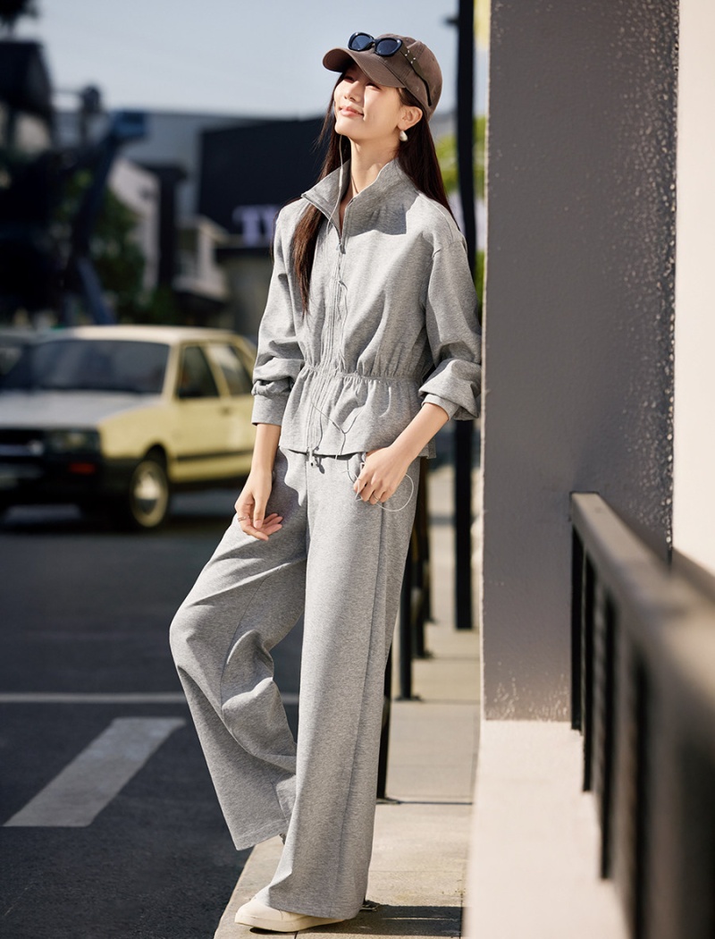 All-match show young spring hoodie a set for women