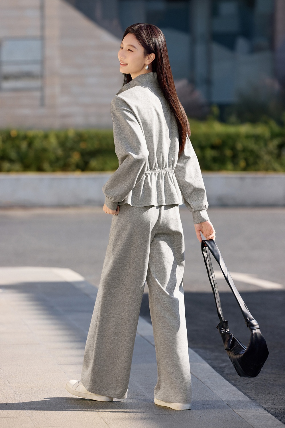 All-match show young spring hoodie a set for women