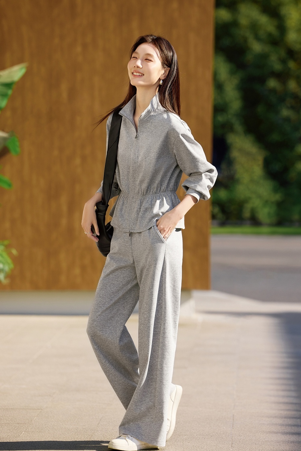 All-match show young spring hoodie a set for women