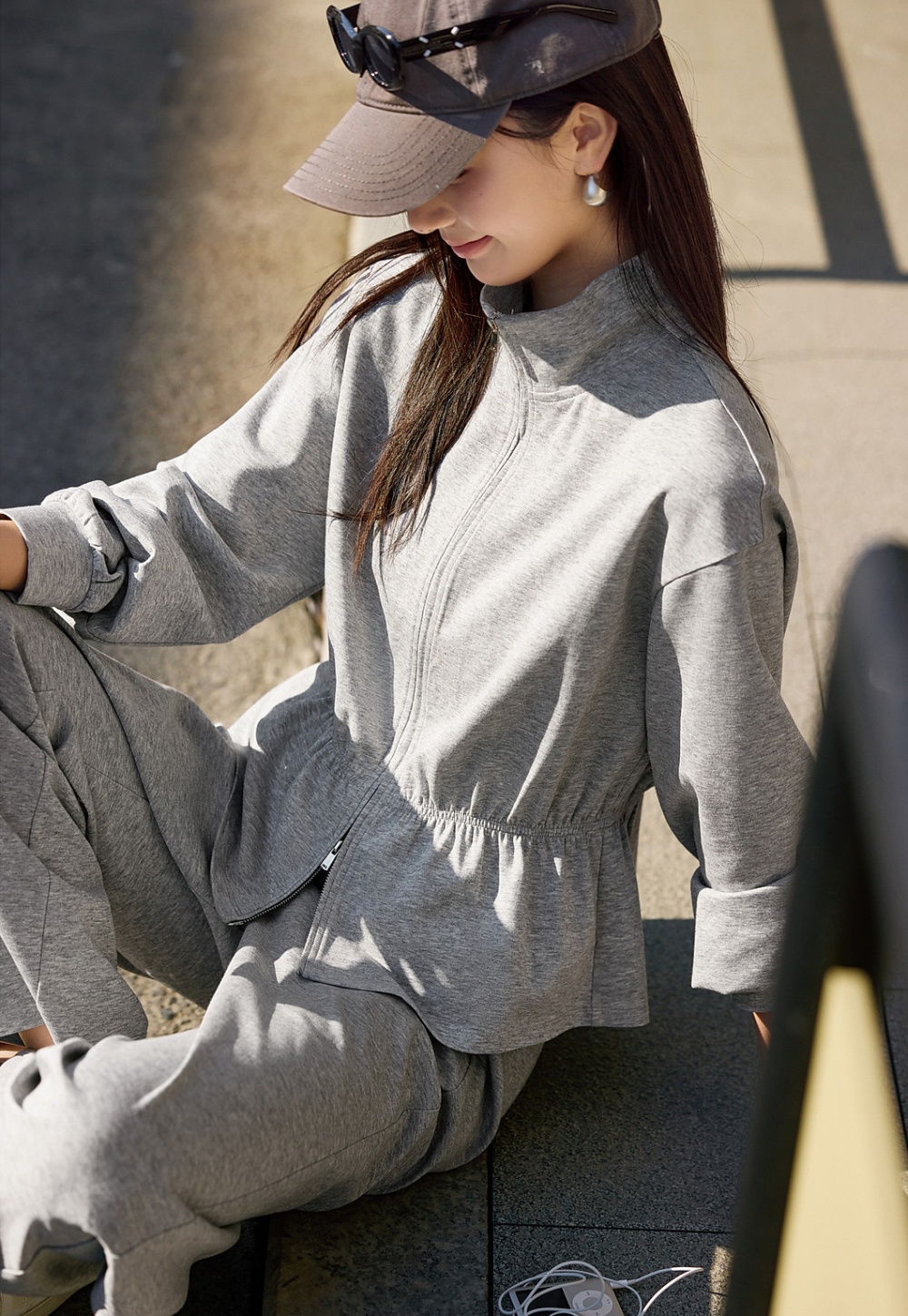 All-match show young spring hoodie a set for women