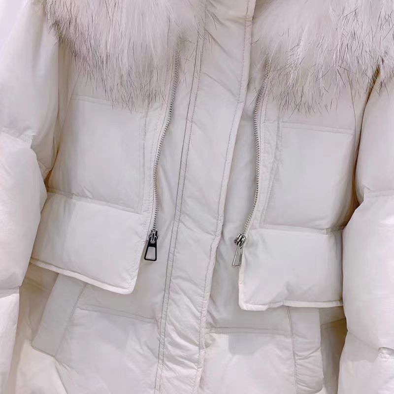 All-match coat detachable cotton coat for women