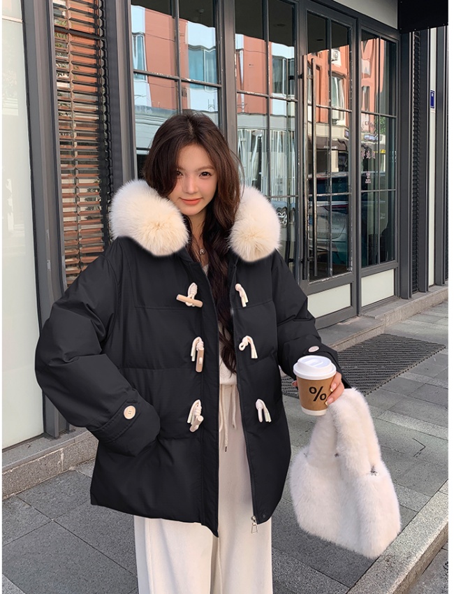 Down bread clothing winter cotton coat for women