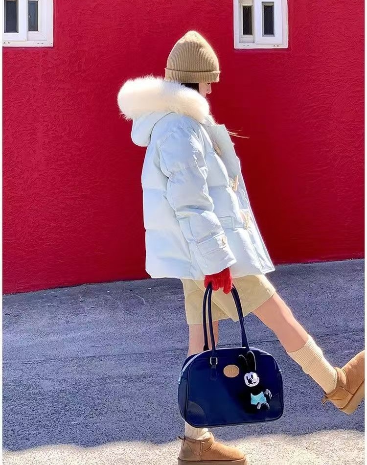 Down bread clothing winter cotton coat for women