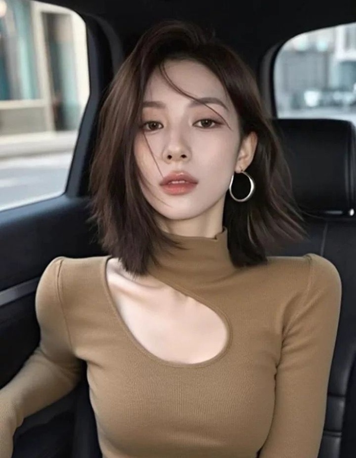 Retro high collar bottoming shirt slim tops