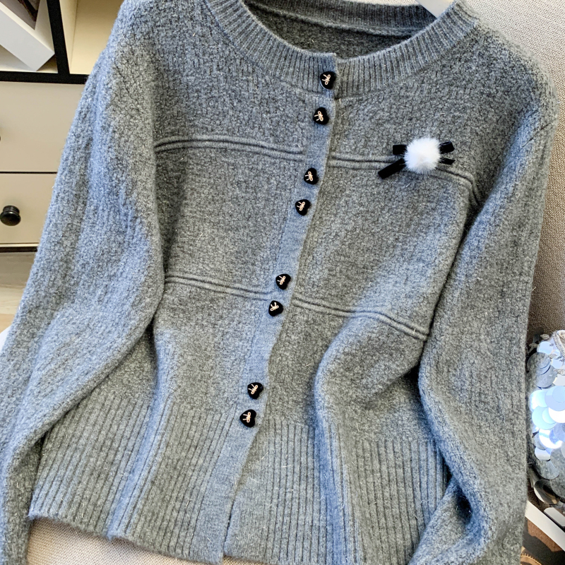 France style red cardigan chanelstyle spring sweater