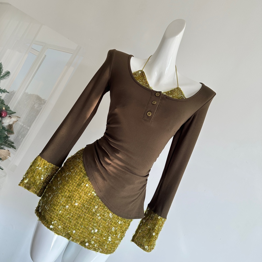 Spicegirl winter package hip enticement dress