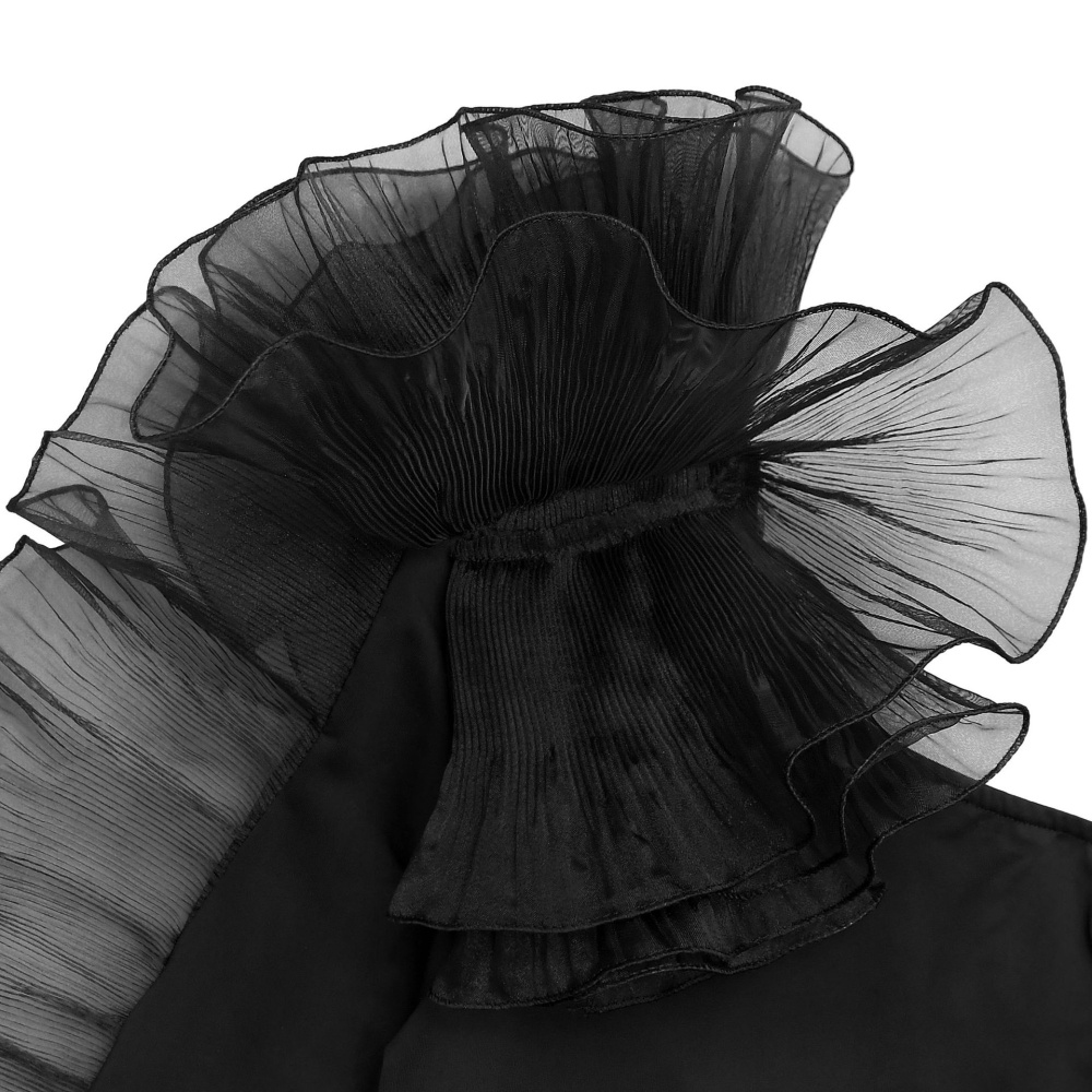 Lace sleeve slim temperament elegant dress for women