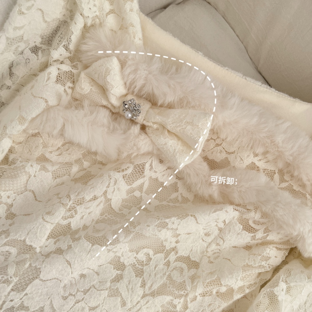 Lace small shirt elmo short skirt a set