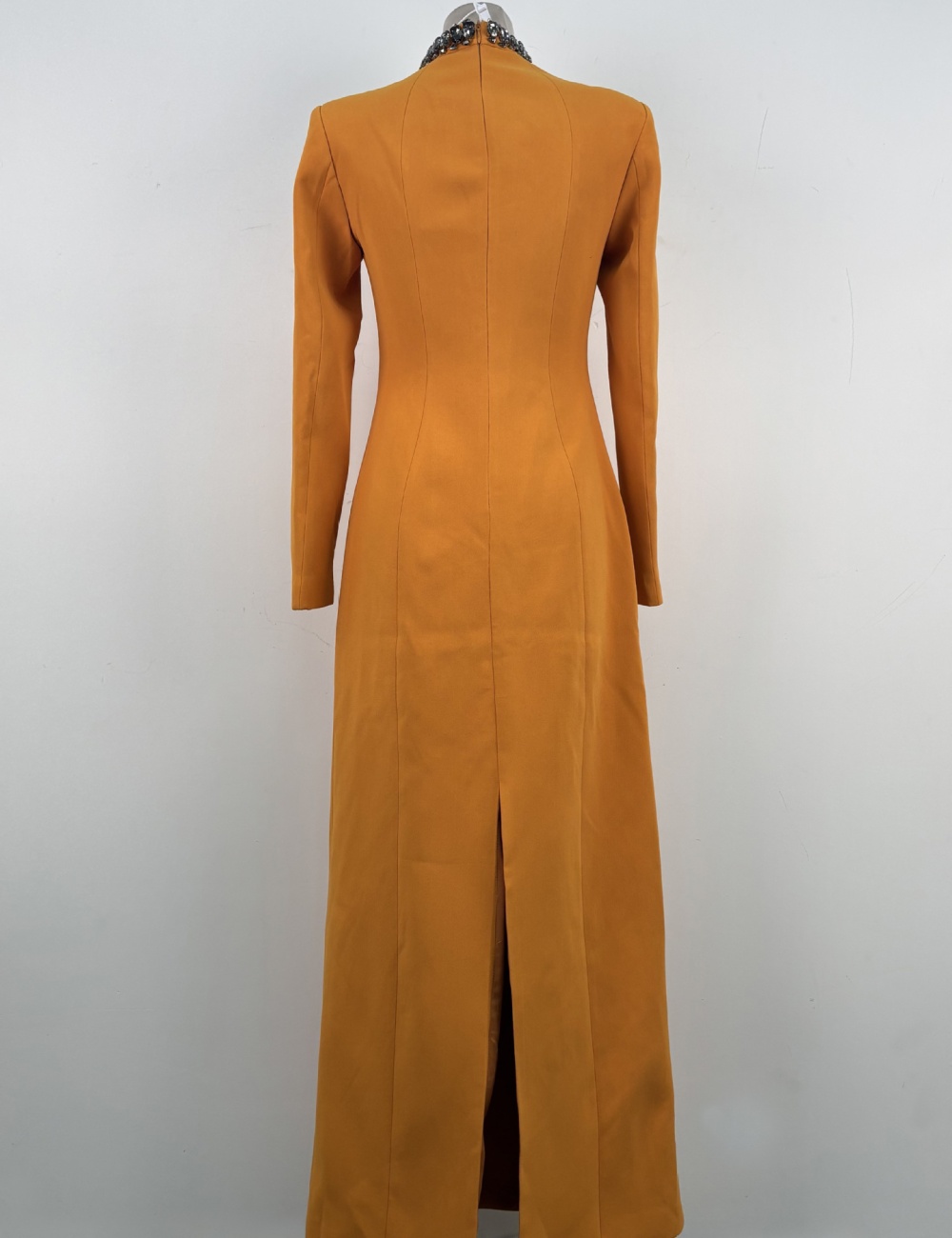 Rhinestone slim dress temperament evening dress