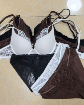 European style sexy underwear France style lace Bra a set