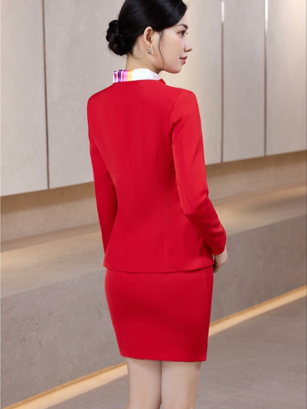 Profession business suit uniform a set for women