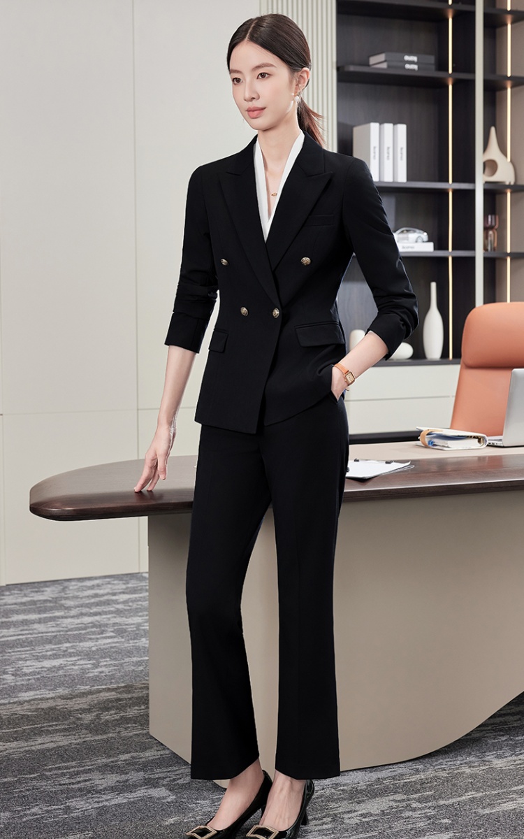Autumn and winter business suit 2pcs set for women