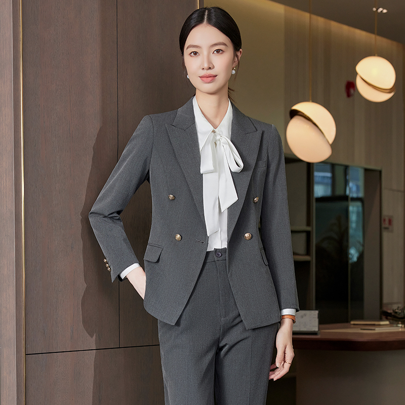 Autumn and winter business suit 2pcs set for women