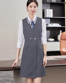 Commuting sleeveless dress dress for women